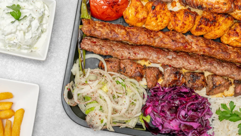 Grillretter fra Kødlands kulgrill i Herning